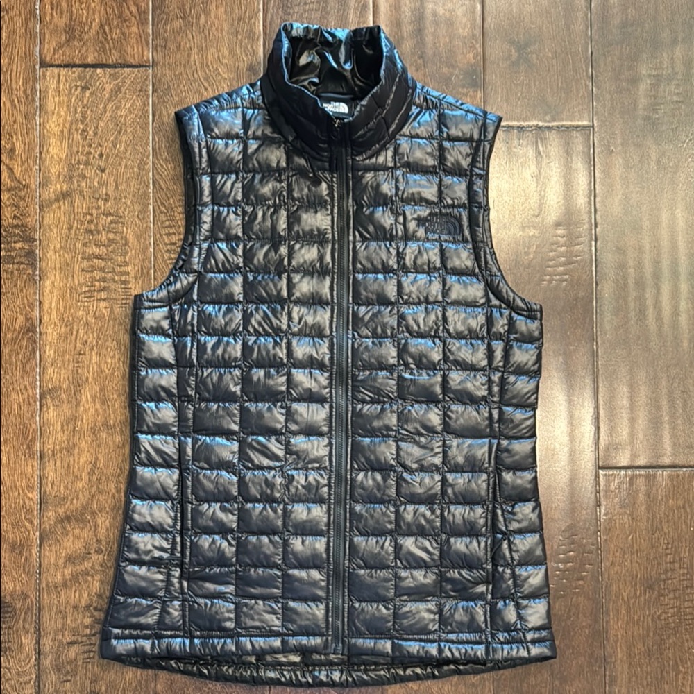 The North Face Black Quilted Vest- Women’s